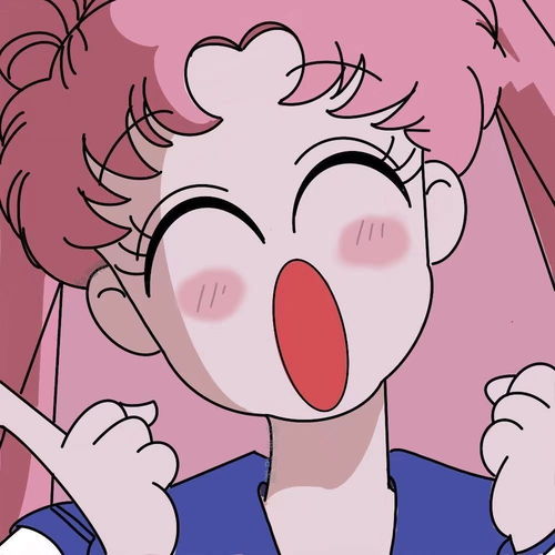 ins粉色系动漫女头