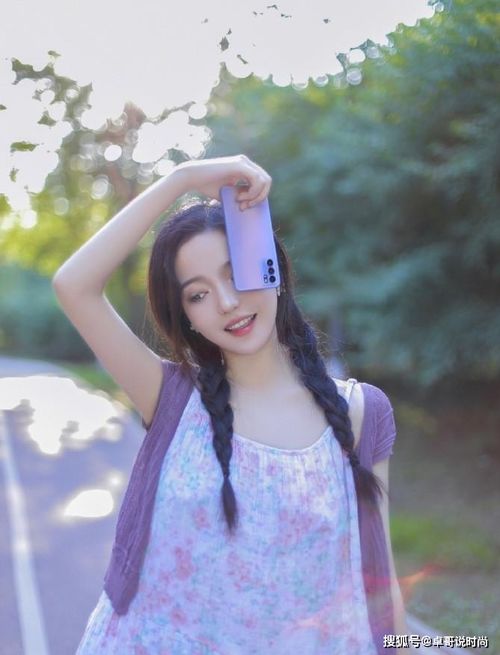 中戏小姐姐紫色甜美打扮,少女感满满,网友不愧是中戏