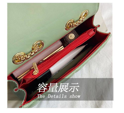 迪阿伦女包2020新款时尚韩版个性潮流链条包斜挎小众质感高级单肩小方包