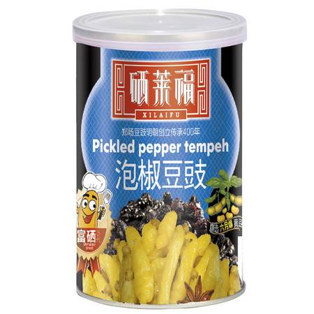 硒莱福泡椒豆豉富硒泡椒豆豉酱280g