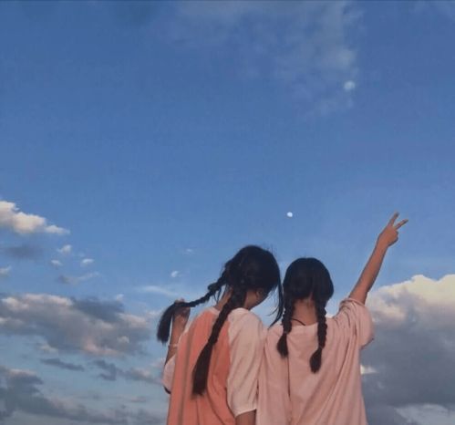 ins优质闺蜜头像双人情侣头像