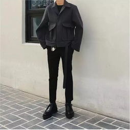 男生穿衣服好看有品味,长相不出众也无所谓