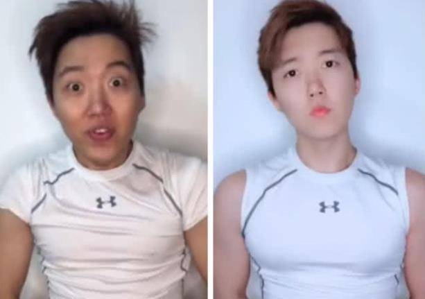 网红阿纯女装大佬,为挽救形象换回男装,网友回不去了