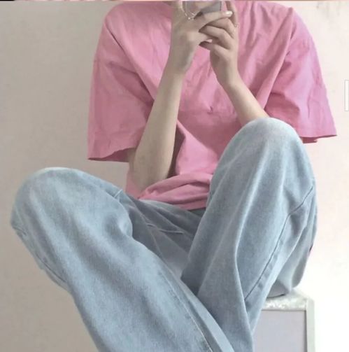 ins粉色系女生头像