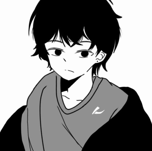 漫画男头像ins高级质感可爱