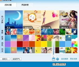 qq2012版本怎么设置皮肤透明度