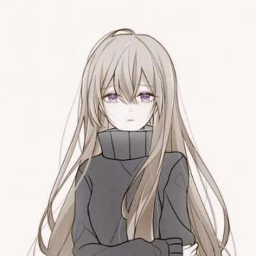 抖音动漫情侣头像一男一女分开两张炽热眼神里一直是你