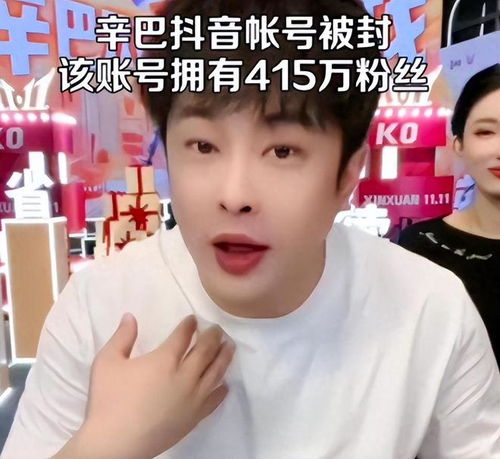 网红主播辛巴抖音账号被封禁,无数网友拍手称快