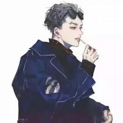 ins超火微丧动漫男头男儿有泪不轻弹,只是未到伤心处
