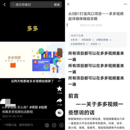 我,在拼多多当搬运工,一条短视频薅走1000元