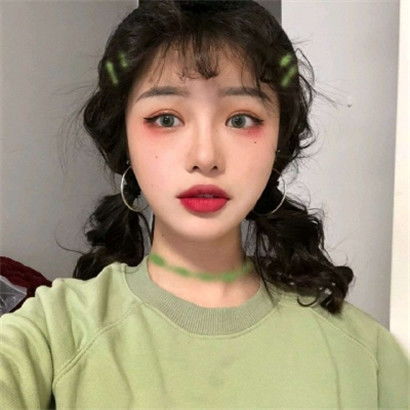 女生qq头像绿色系,干净唯美可爱一点的女生