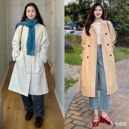 女生头像ins高级感风衣