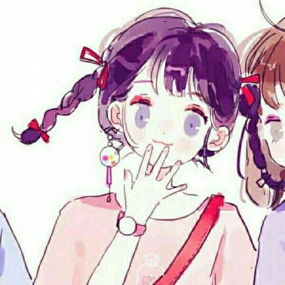 闺蜜微信头像动漫可爱