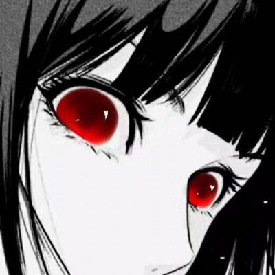 病女头像伤感惊悚血腥二次元血瞳病娇重口味头像