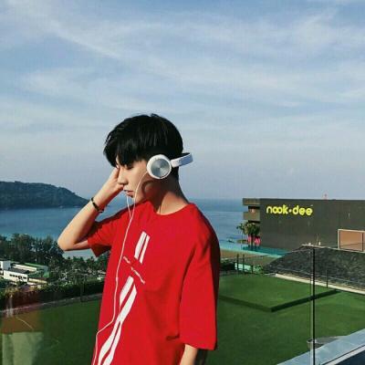 快手清晰绿色头像男生程一笑