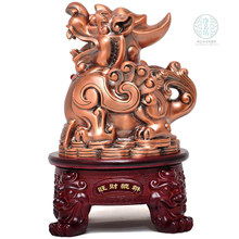 净艺坊貔貅摆件大号一对开业乔迁新居礼品家居饰品工艺品新房风水tmall.com天猫