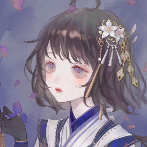 让人一眼沦陷的神仙古风女头,小众又高级,