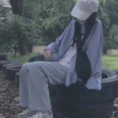 优质甜妹蓝色系女头高级