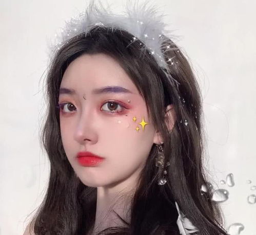 仙女ins头像森系闺蜜施华洛世奇