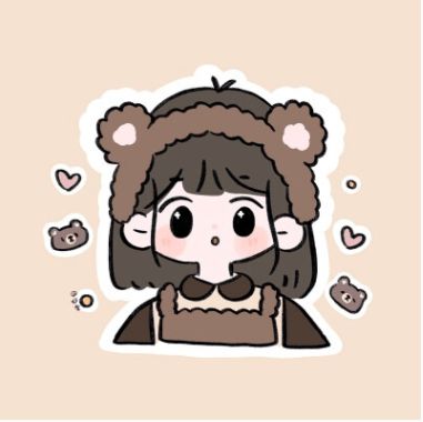 可爱简笔画女孩儿