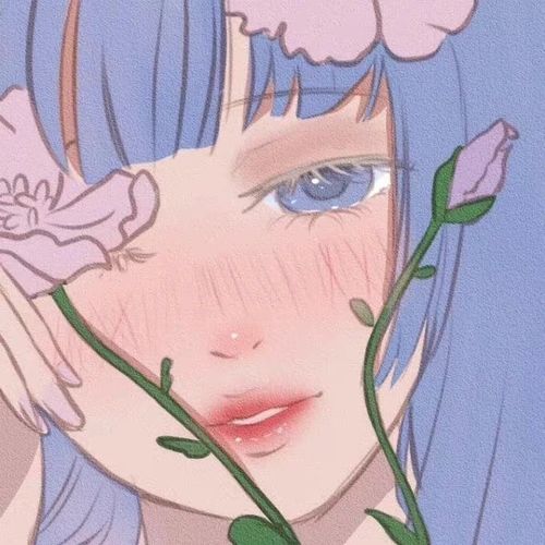 女生动漫头像ins高级质感小众手绘