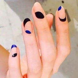 美甲ins上超红的秋季时髦美甲图案