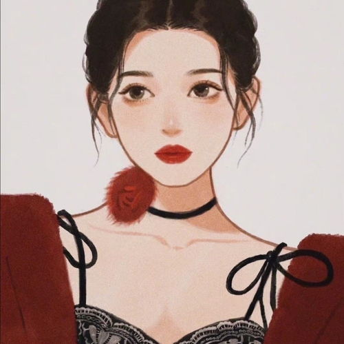 动漫头像女生头像,在逃公主