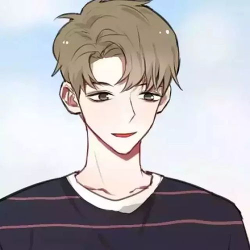 快手头像男生卡通素描头像