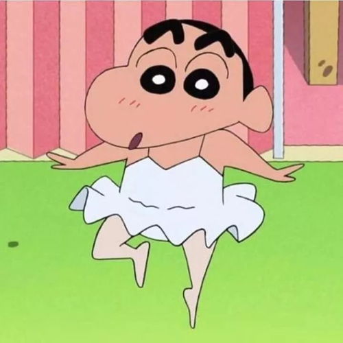 动漫女生头像ins高级质感蜡笔小新