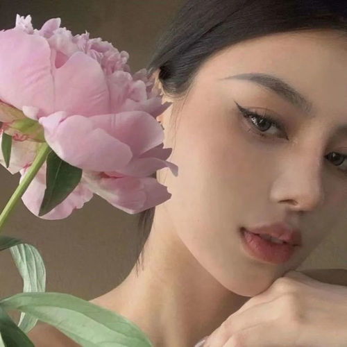 仙女头像第91期女孩子头像,正所谓鲜花配美女,美女爱鲜花