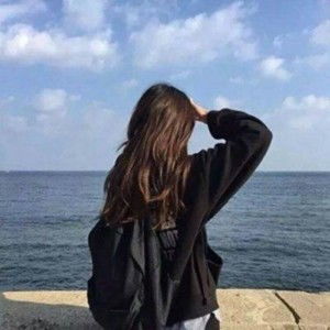 美女背影微信头像动态