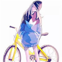 qq头像女生戴帽子卡通