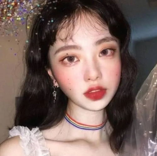 真人头像女ins高级质感脸脸