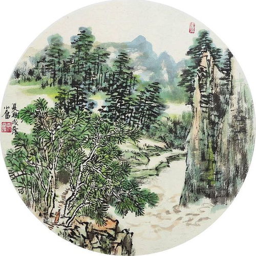 坚守性灵李小奋山水画