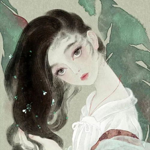 精选火爆抖音的100张头像,手绘插画复古港风欧美清新文艺唯美古风5大系列等着你来换
