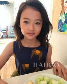才10岁气质就赶超爱豆这枚混血就是小仙女