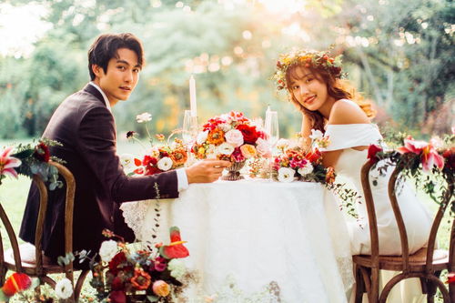 ins森系婚纱照,让你化身最美的人间精灵深圳柠檬树摄影婚纱照