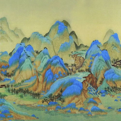 古画里的山川美景