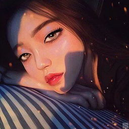 极具感染力的肖像插画,简直美爆了