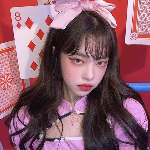 ins风温柔干净小众女头