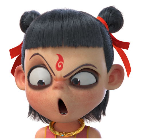 快手搞笑医生头像少女哪吒