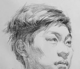 素描如何画好素描头发,如何表现头发质感