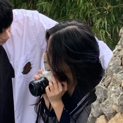 情侣头像ins一对旅游