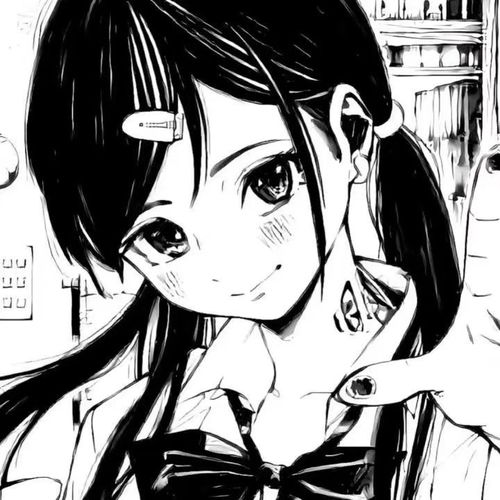 适合珍藏敲萌的日漫风少女头像