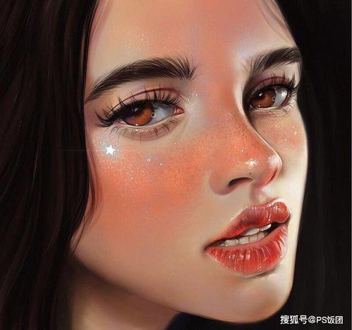 0基础如何学好人像插画超写实人像插画教程笔刷了解一下