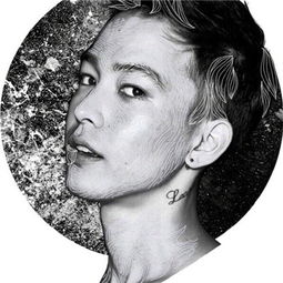 男生快手头像素描头像