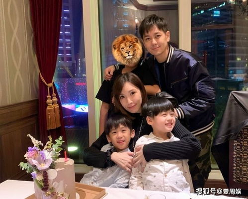 林志颖为陈若仪庆生超甜,小小志身高齐耳朵,一家五口其乐融融
