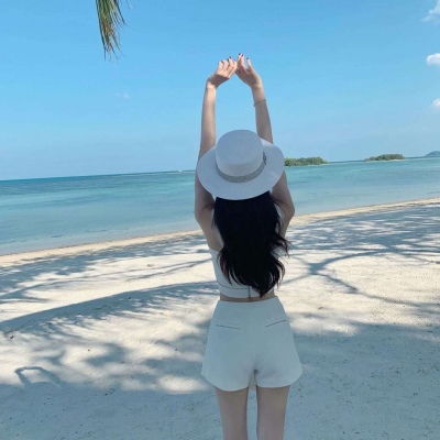 微信女头像唯美高清背影图片,更喜欢你的侧颜