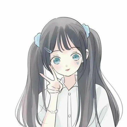 纯欲风动漫闺蜜头像