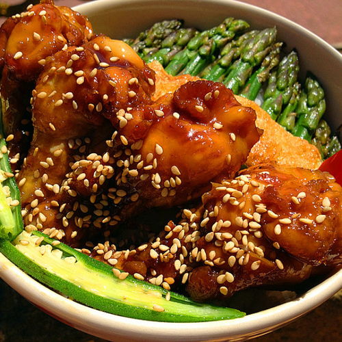 照烧鸡腿饭的做法照烧鸡腿饭怎么做美味的快手饭照烧鸡腿饭菜谱美食天下